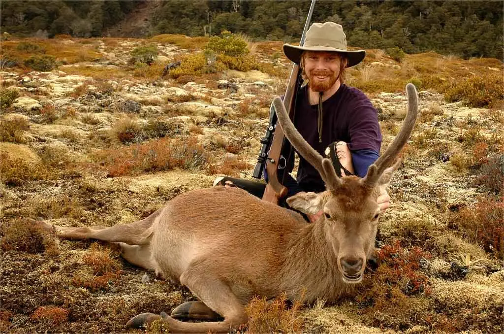 hunter is hunting on Mississippi deer season