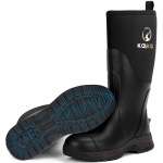 Kalkal Men's Lightweight Insulated Rubber Boots For Farming Fishing Hunting