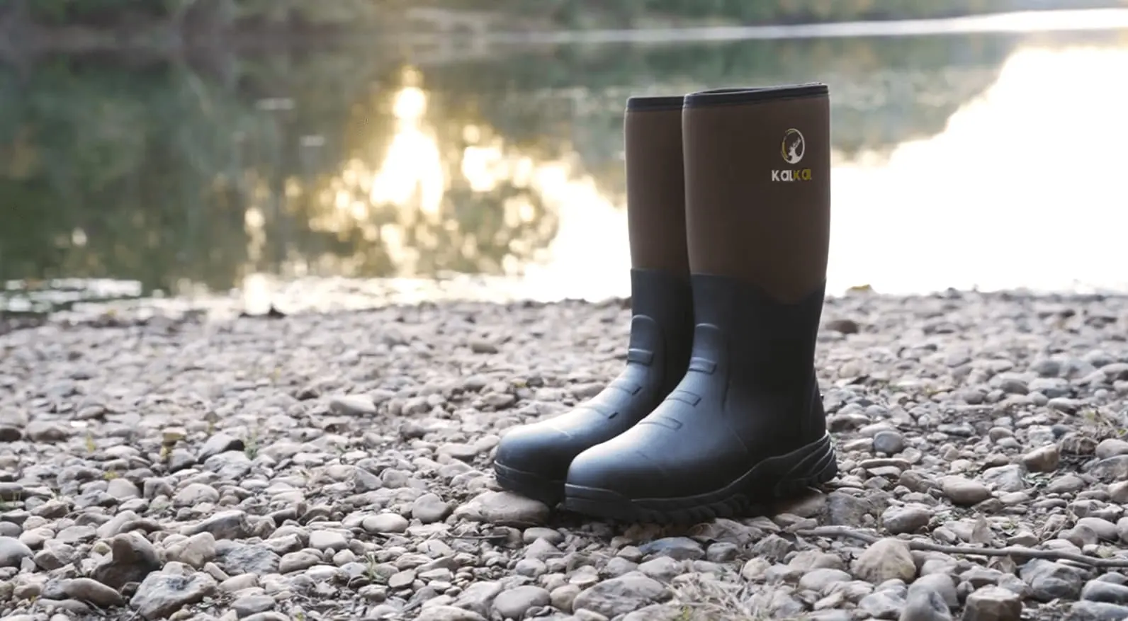 blooming on rubber boots