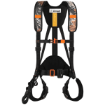 Kalkal Camo Tree Stand Harness, Adjustable Hunting Safety Harness With Whistle Aid And Slings