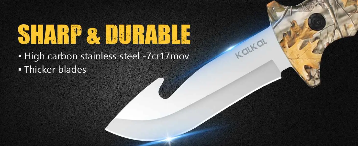 sharpest hunting knives