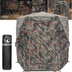 Kalkal 300 Degree Lightweight See-Through Hunting Blind 2 - 3 Person