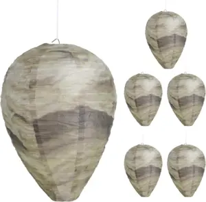 6 pack wasp fake nest