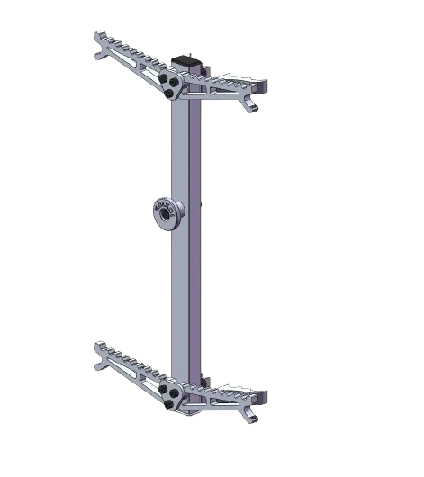 folding step climbing sticks
