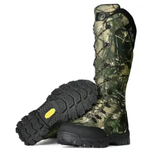 Kalkal snakeproof side zip hunting boots with 16-inch waterproof design